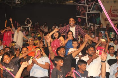 Kashi Fusion Music Festival audience danced to  beats of Punjabi songs and band
