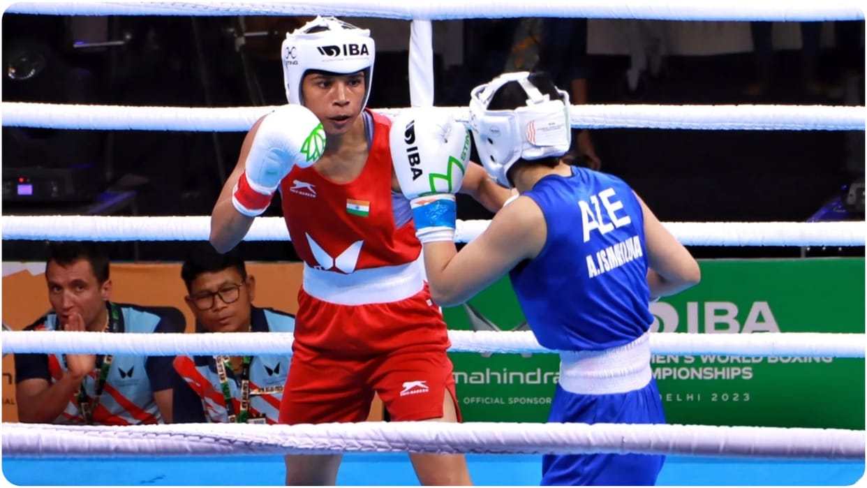 World Boxing Championship Nikhat, Sakshi and Preeti won on first Day