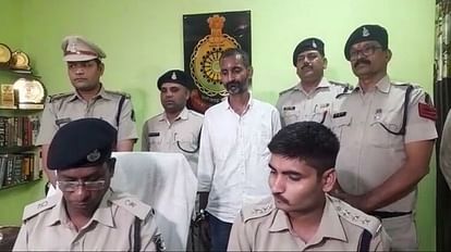 Shooter 'Dadhi' Arrested Bilaspur Sanju Tripathi Murder Case From lucknow