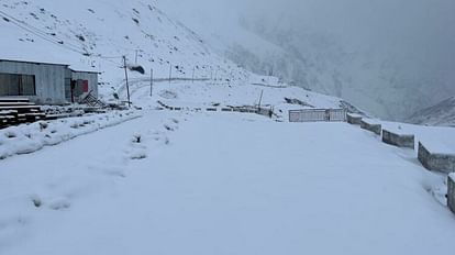 Uttarakhand Weather News Today: Rainfall from mountain to plain Area heavy snowfall in Kedarnath
