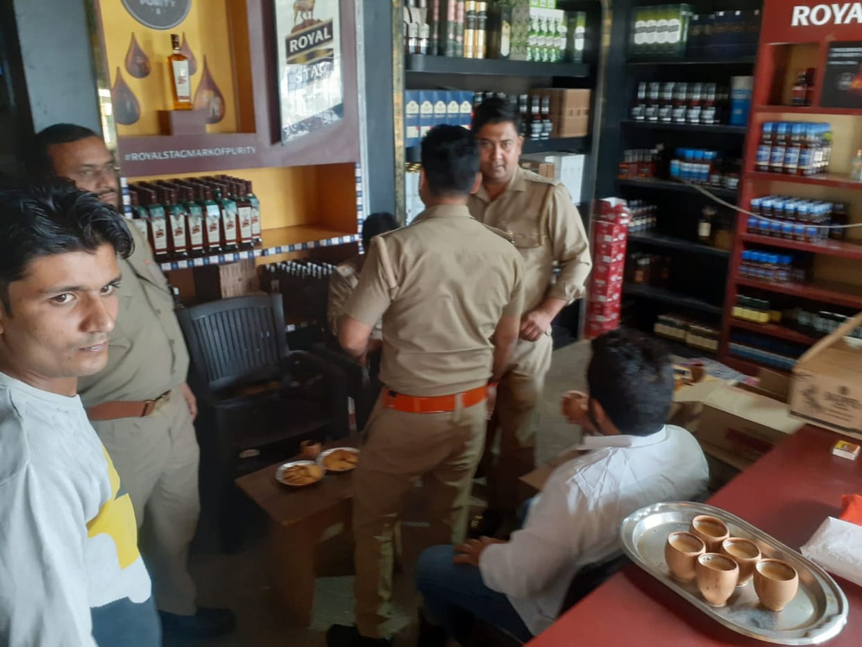 Police reached to check overrating,  complaint ignored after a nice welcome by owner in Baghpat