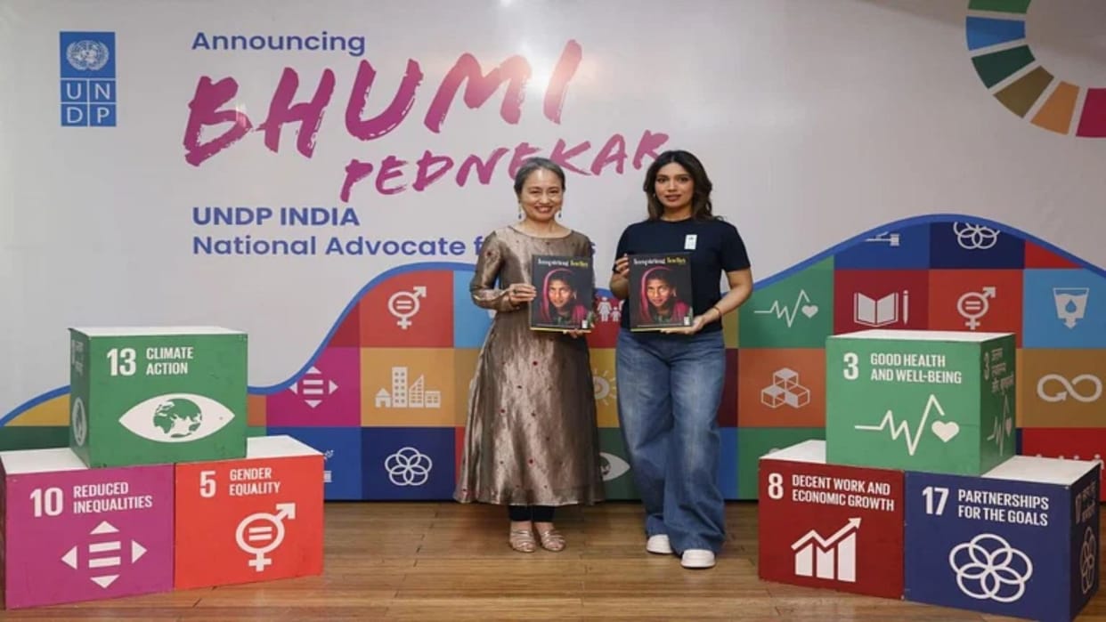undp india announces actress bhumi pednekar as their national advocate for sdgs