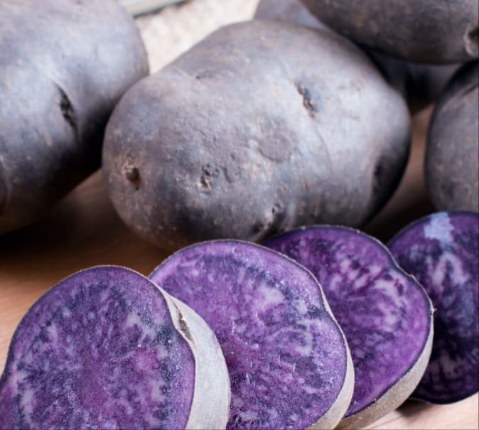 Black potato prepared in Siwan's farm is in discussion, know what are the benefits and how much is the profit