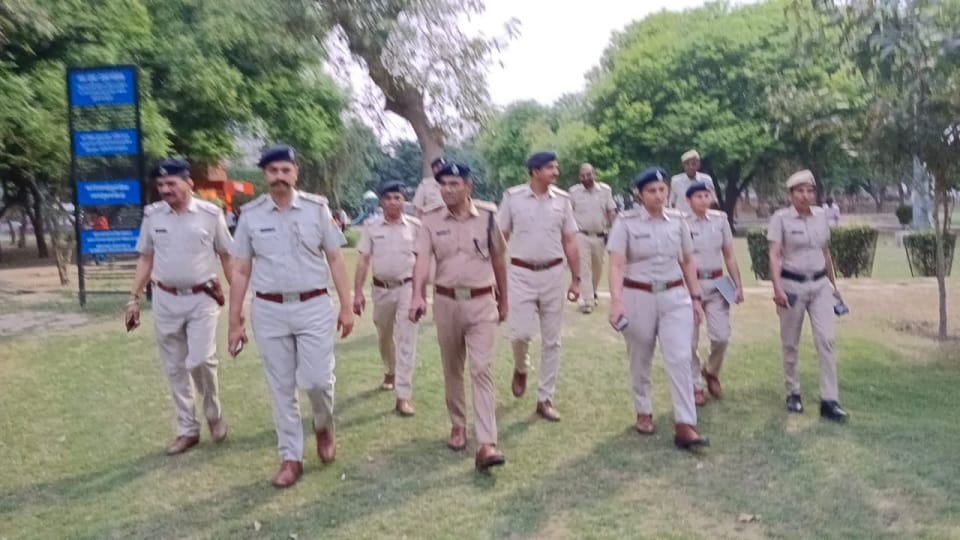 Police increased strictness in Fatehabad from constable to DSP on patrol