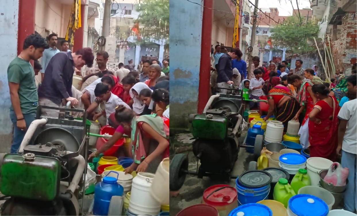 Water shortage increased due to power crisis in Kanpur, more than 30 tubewells and pumping stations did not wo