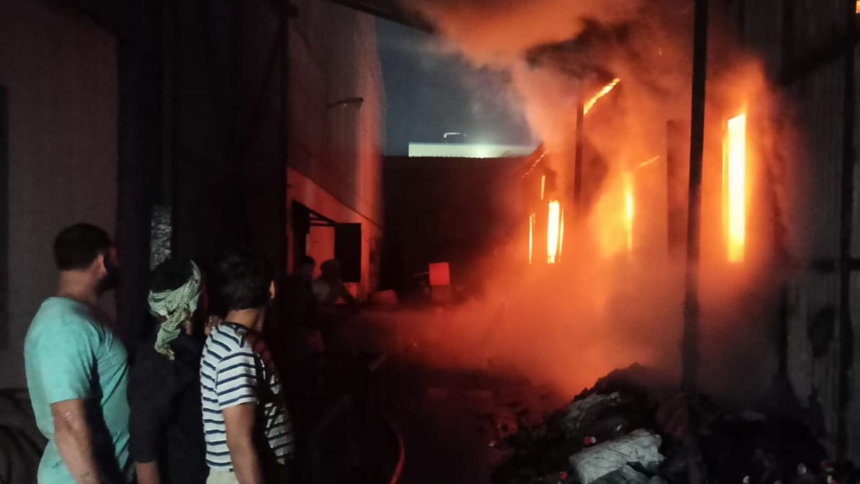 fire breaks out in factory in Haroli Una Himachal Pradesh