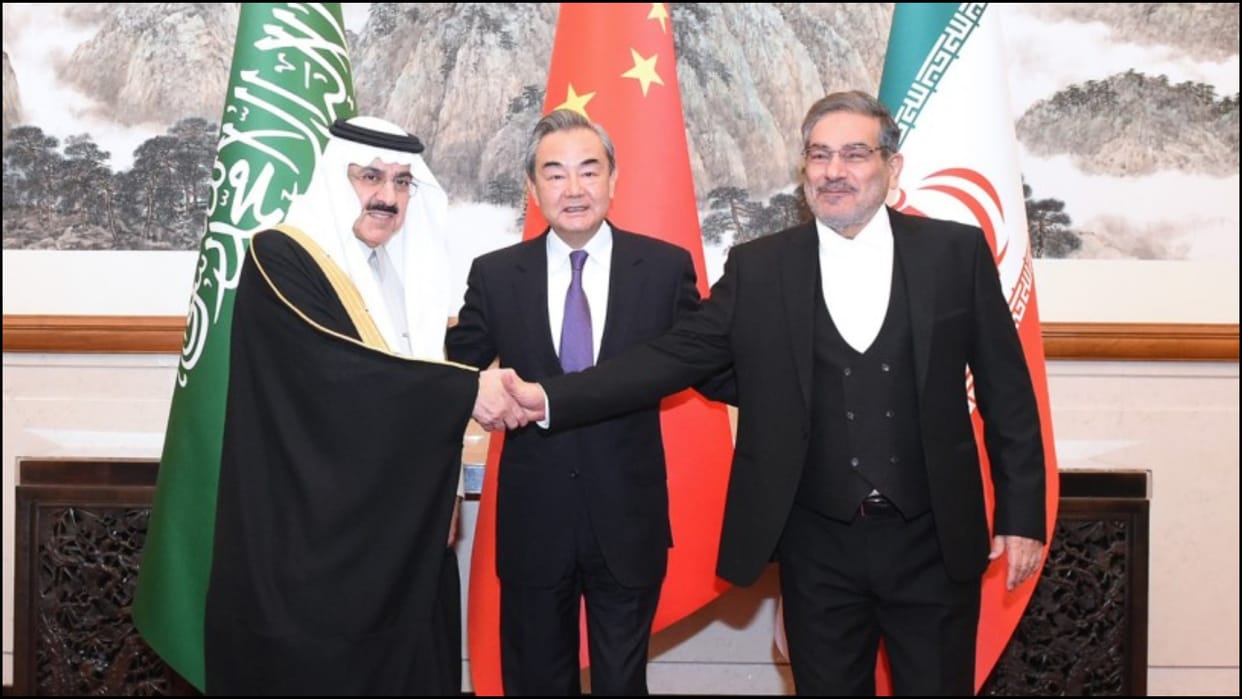 saudi arabia iran deal china strength in Gulf Challenge for India and Us strategic influence