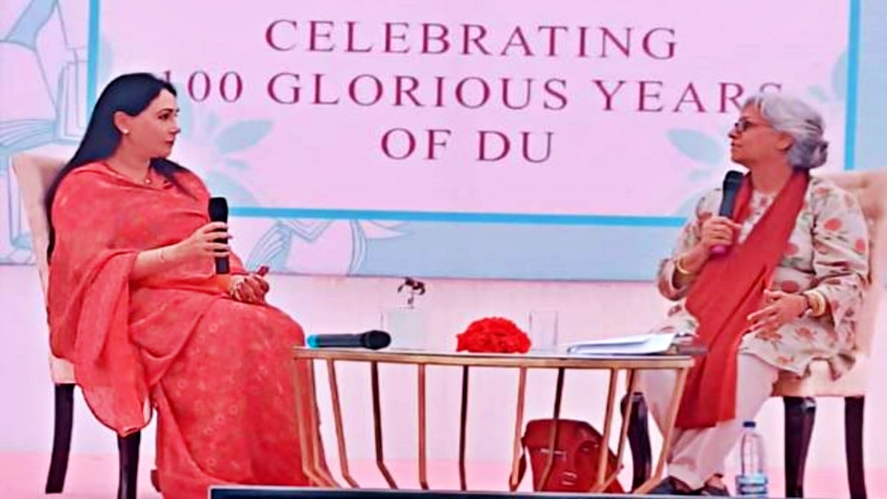 MP Diya remembers Rajmata Gayatri Devi at Delhi Literature Festival