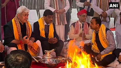 उपराज्यपाल मनोज सिन्हा ने दुर्गा भवन का उद्घाटन किया