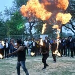 टेकनेक्स में फायर शो