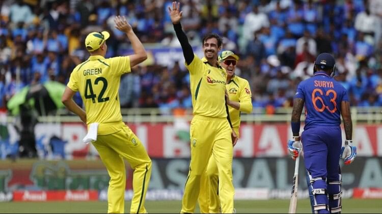 Starc dismissed Suryakumar Yadav