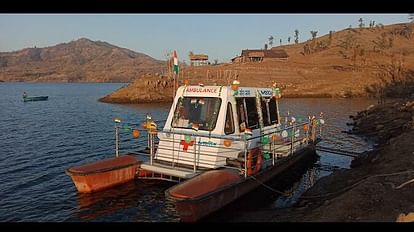 Ambulance will run in Narmada river, doctors will be posted full time