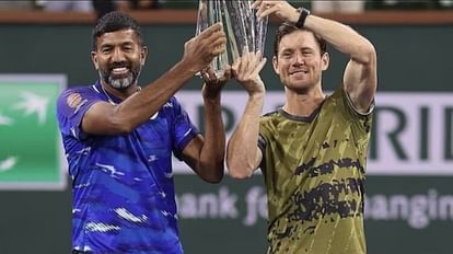 Rohan Bopanna created history at the age of 43 became the oldest champion in Indian Wells tournament