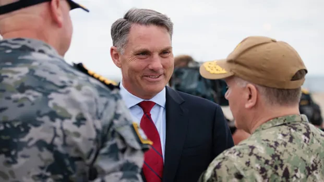 Australia has  not committed to join US in event of war over Taiwan, Marles says
