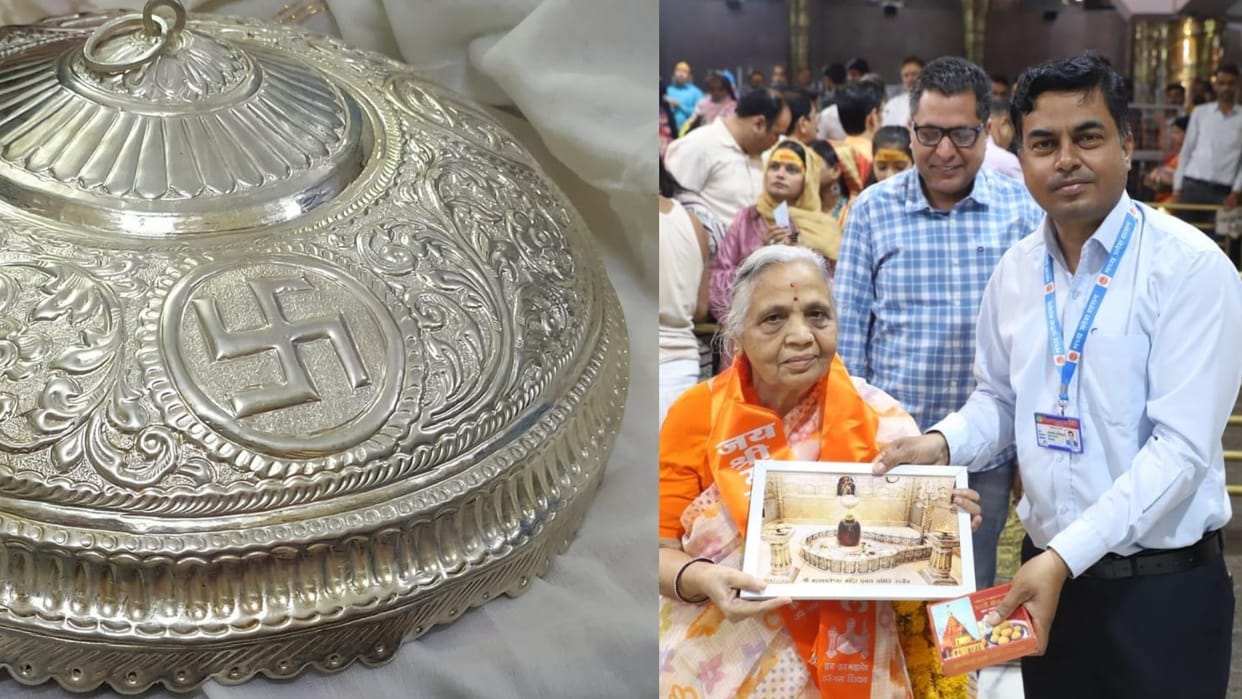Unique devotee of Mahakal, offered chhatra on fulfillment of wishes, someone donated lakhs of rupees