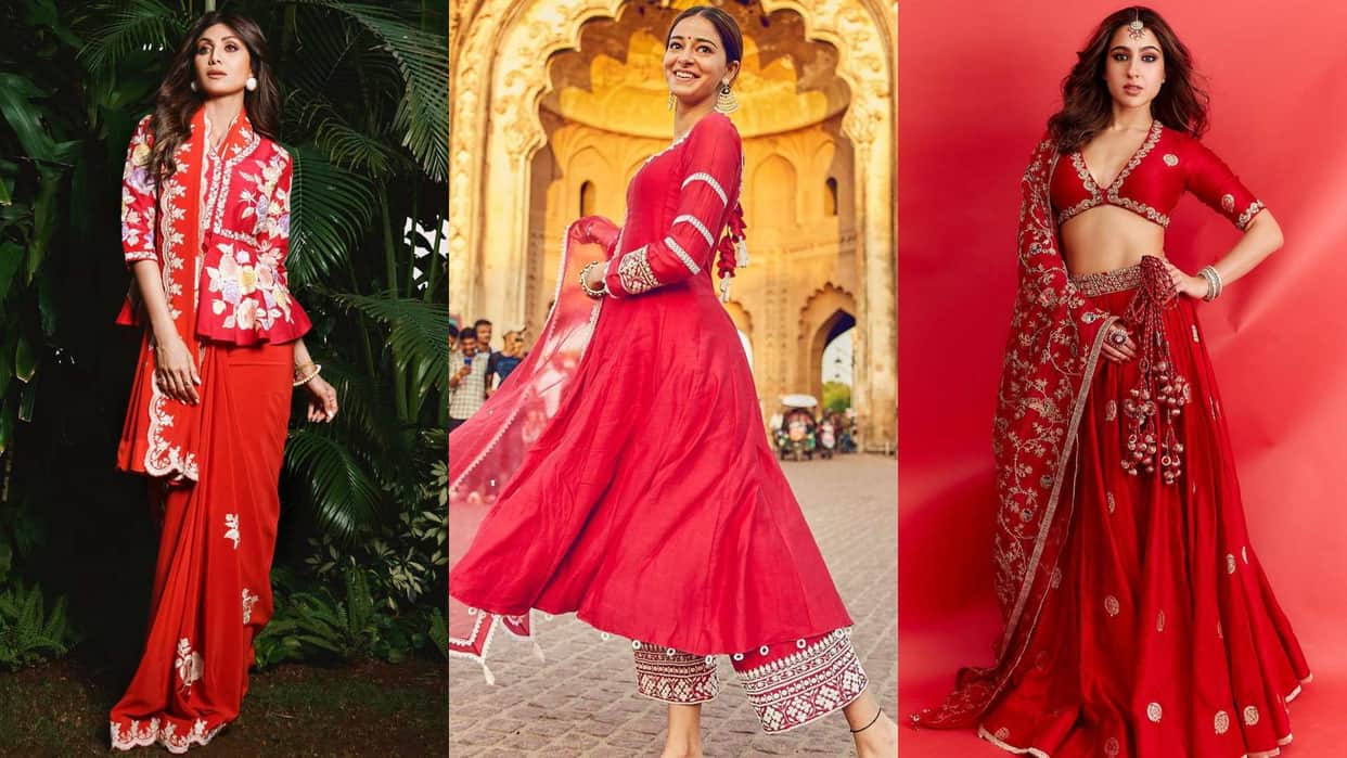 Chaitra Navratri 2023 Bollywood Actress Inspired Makeup And Outfit Ideas To Look Gorgeous News In Hindi