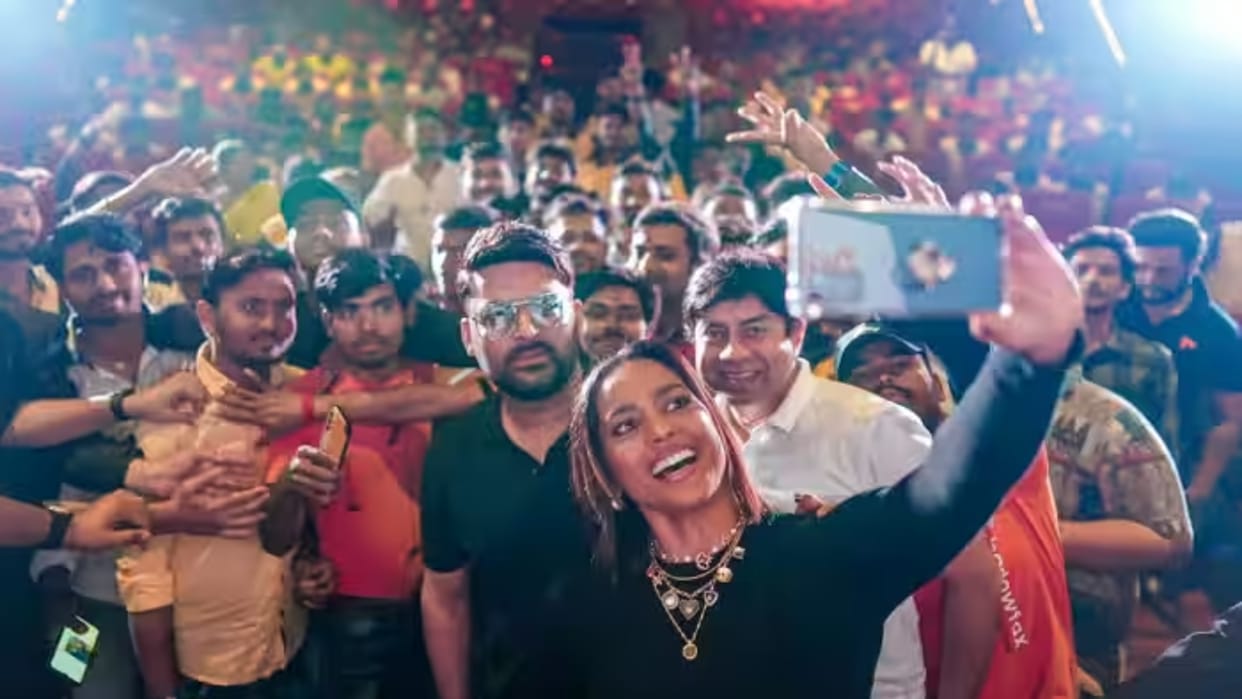 Kapil Sharma Film Zwigato makers host Special Screening for Delivery Riders