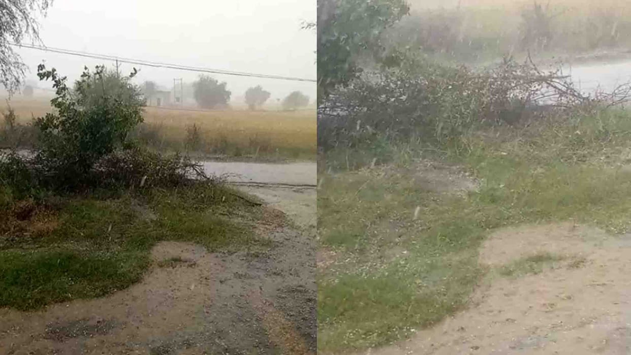 heavy rain in mahoba, girl died due to lightning