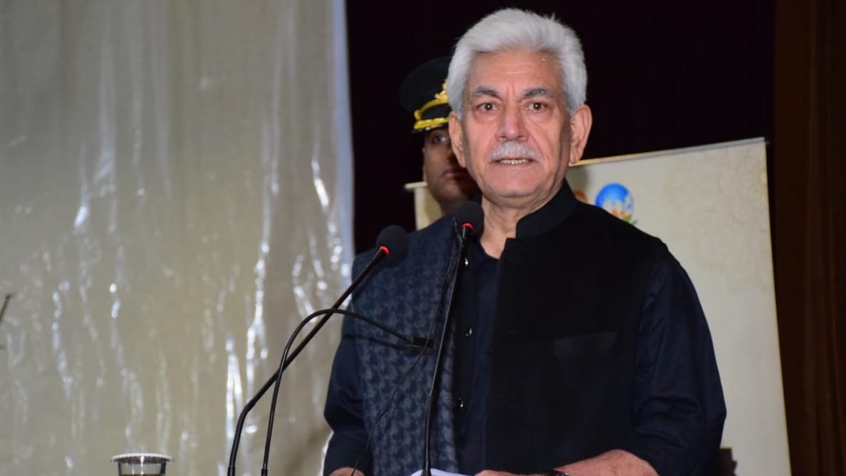 Awaam Ki Awaaz: lg manoj sinha Our Vision Is To Build Prosperous And Progressive jammu kashmir