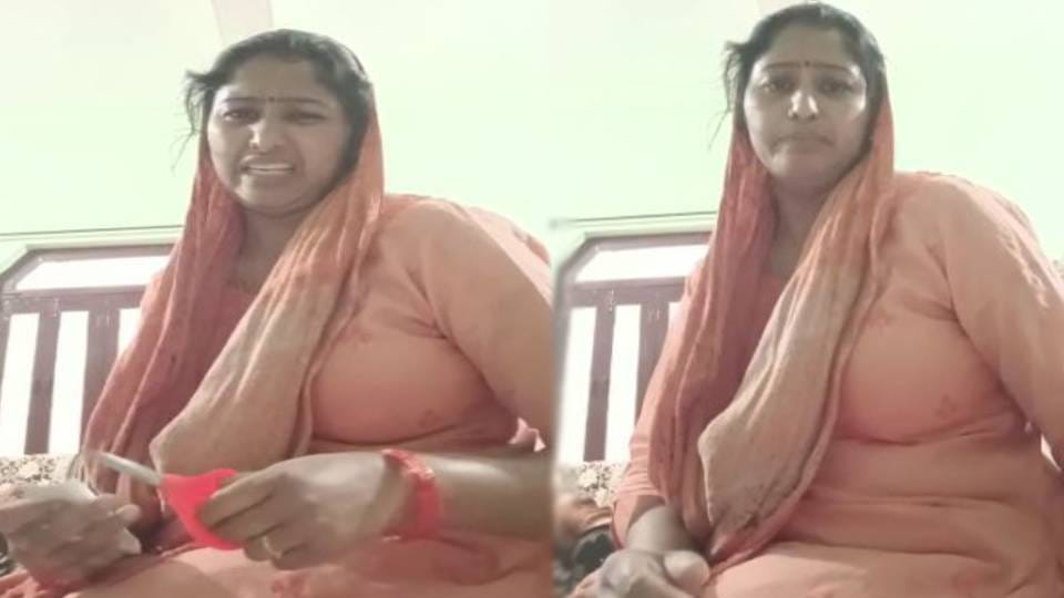 Live video of teacher death has surfaced in Kasganj she opened packet and consumed poison pills