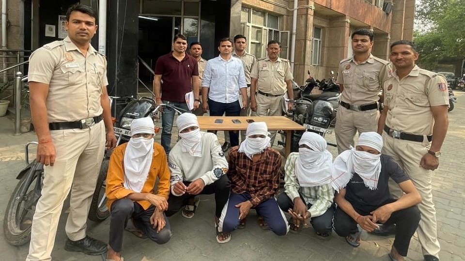 Eight including kick volleyball national player caught in robbery