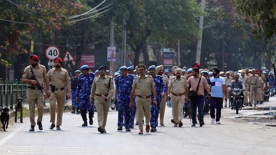 Punjab Police along with paramilitary forces took out flag march in several cities amid action on Amritpal