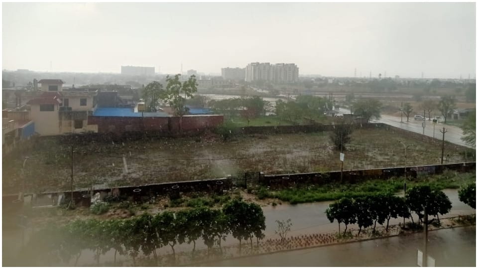 Rajasthan Weather update Rain Jaipur Kota and Bundi hailstorm alert