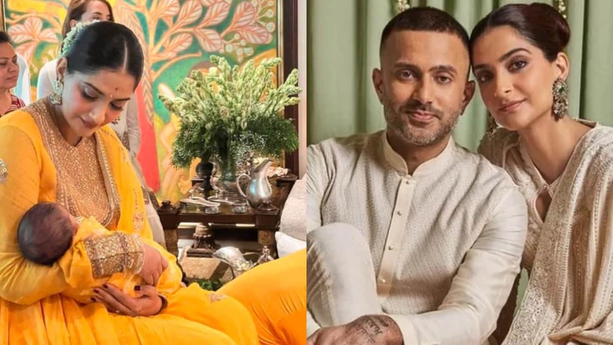 anand ahuja shared heart touching photo of sonam kapoor and vayu actress celebrates her first mothers day