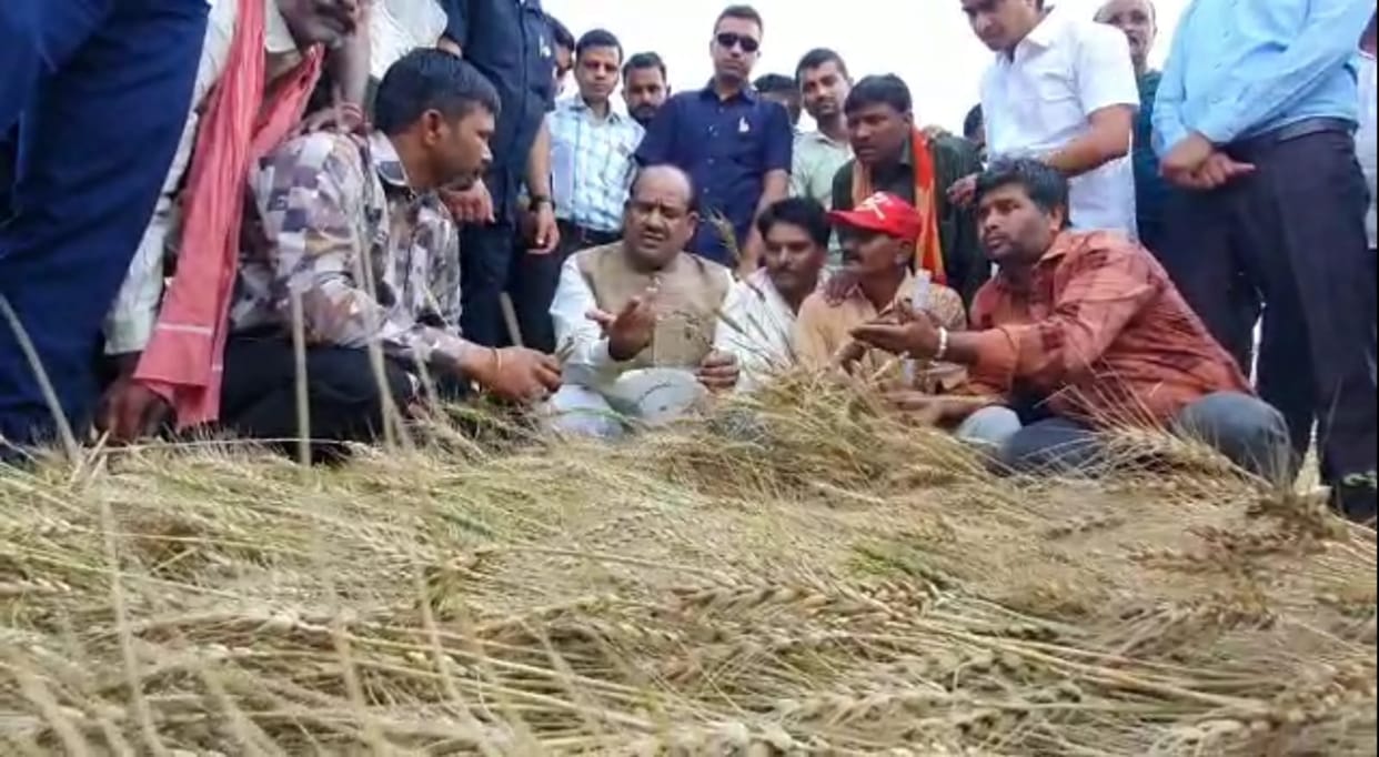 Rajasthan: loksabha speaker kota-bundi constituency visit, instructions for crops girdawari