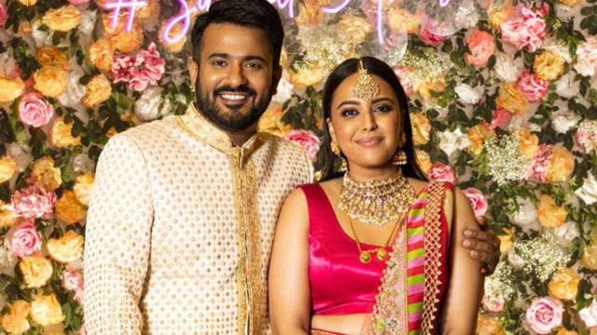 Swara Bhasker Fahad Ahmad Wedding Actress Crying At Her Vidai Video Viral on social Media