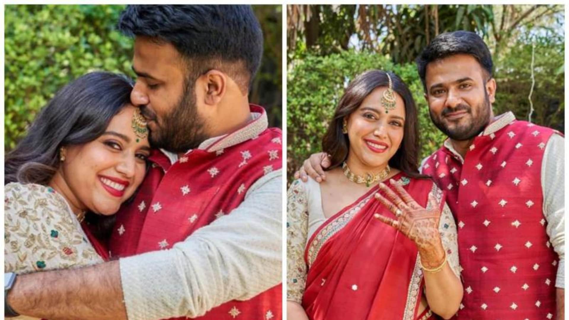 Swara Bhasker Fahad Ahmad Wedding Actress Crying At Her Vidai Video Viral on social Media
