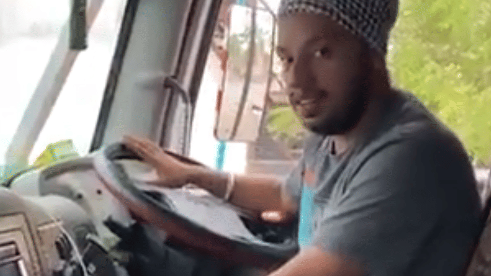 indore truck crime news viral video