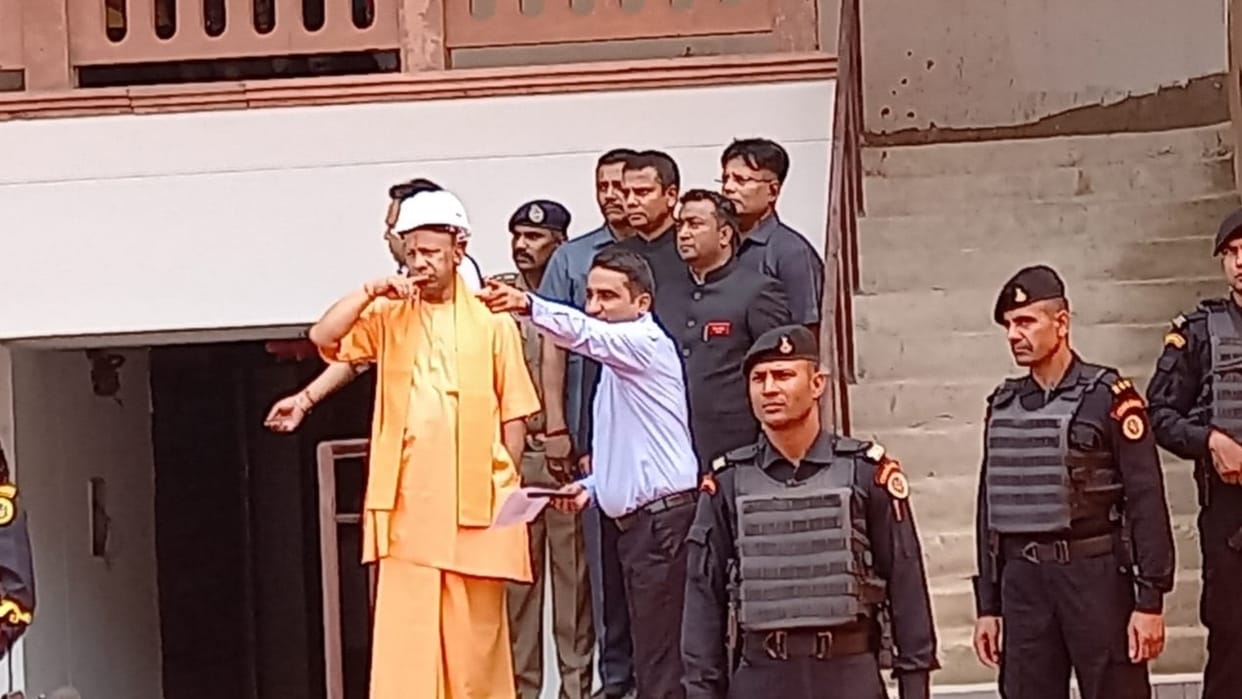 CM Yogi Adityanath on Ayodhya visit on sunday.