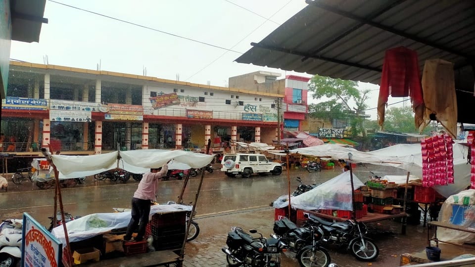 Haryana Weather pattern changed: heavy rains in Nangal Choudhary, increased concern of farmers, Mausam Ka Haal