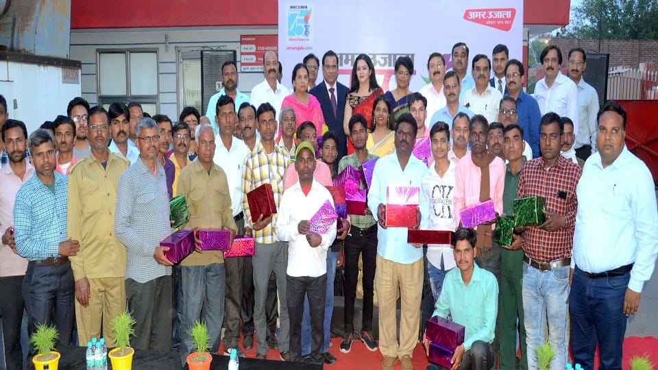 Bareilly Cantt Board won first place in flower exhibition by winning 78 prizes