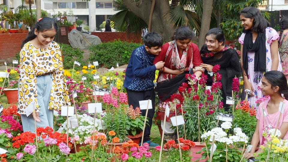 Bareilly Cantt Board won first place in flower exhibition by winning 78 prizes