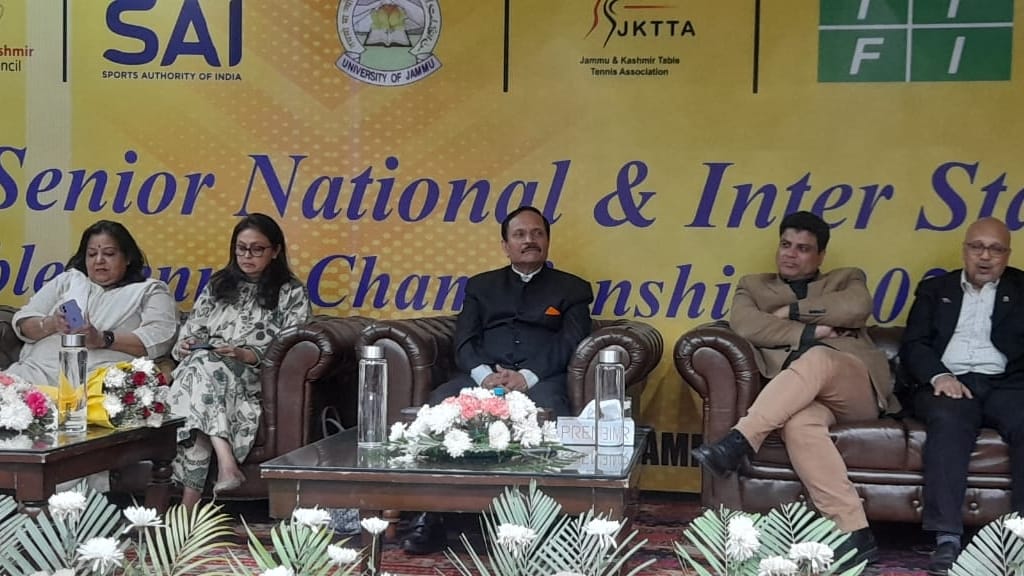 Jammu: 84th Senior National Table Tennis Championship will start from tomorrow