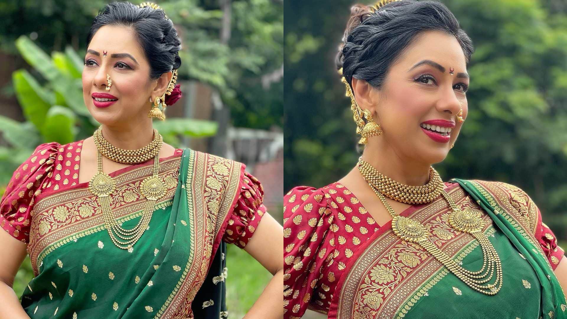 Gudi Padwa 2024 how to wear nauvari saree in a simple way