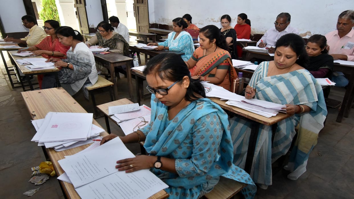 7.32 lakh answer sheets of UP Board were checked, five centers were made for evaluation