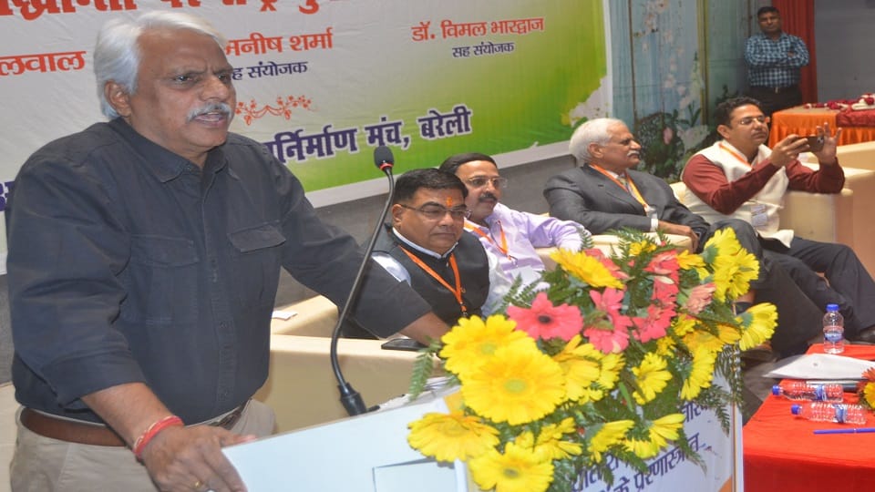 Nationalist thinker Pushpendra Kulshrestha said that Hinduism is eternal