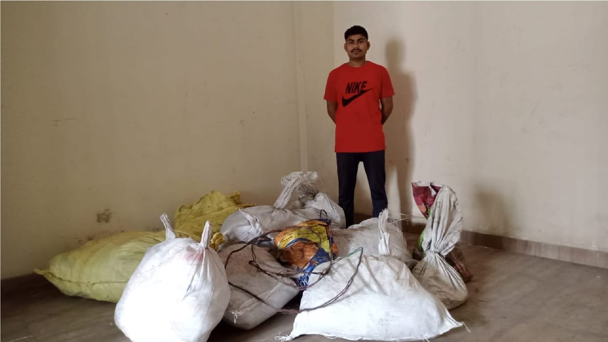 thief arrested for copper and brass thieft in raipur CG
