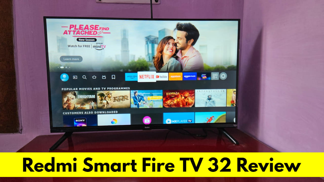 Redmi Smart Fire TV 32 Review in hindi with Fire OS know all details design photo features