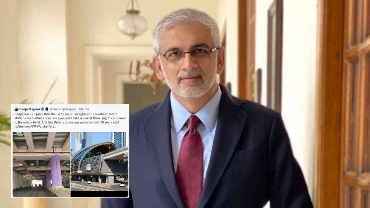 Jet Airways CEO's Comparison Of Indian And Dubai Metro Stations Angers Internet
