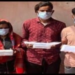 पुलिस हिरासत में तीनों हत्यारोपी