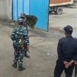 मीट फैक्टरी पर आयकर छापे के दौरान सुरक्ष्रा