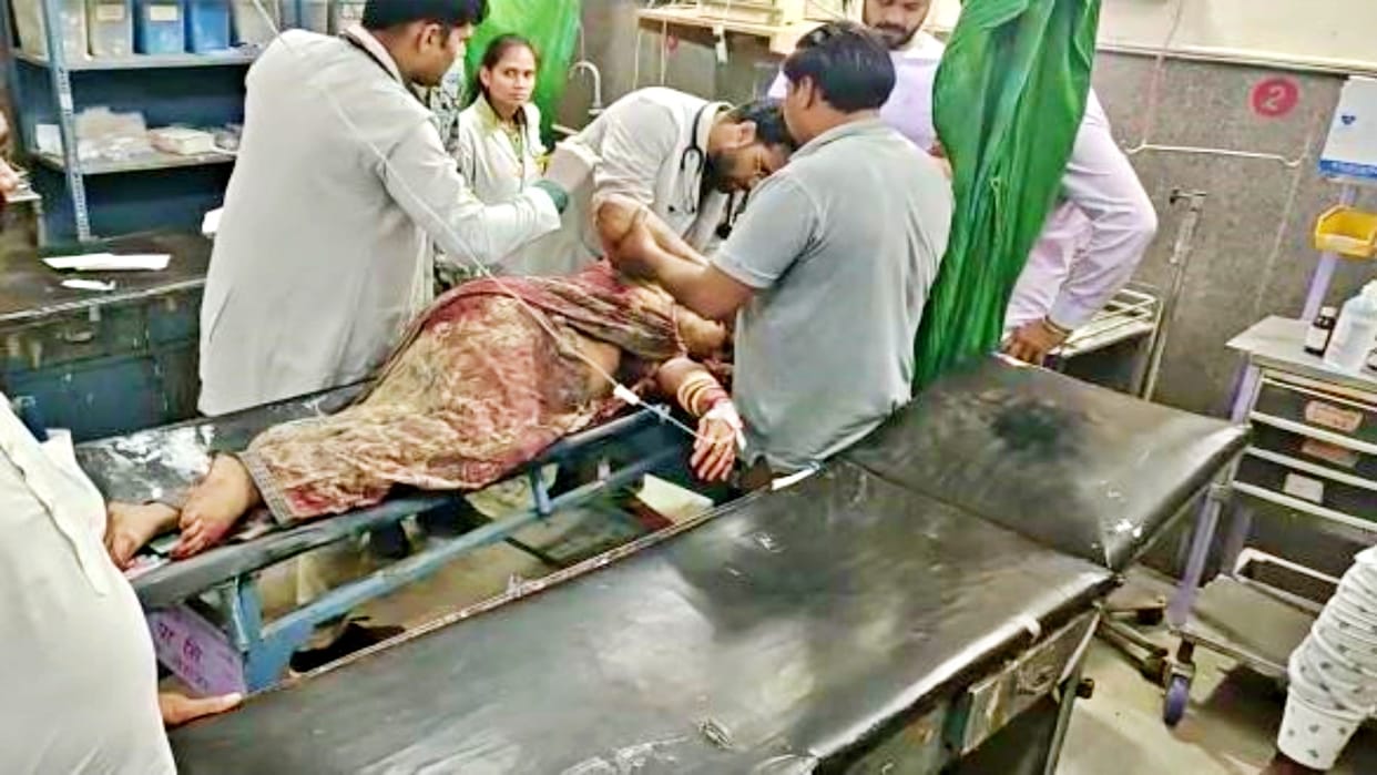 Son attacked woman living with lover in Bikaner with knife