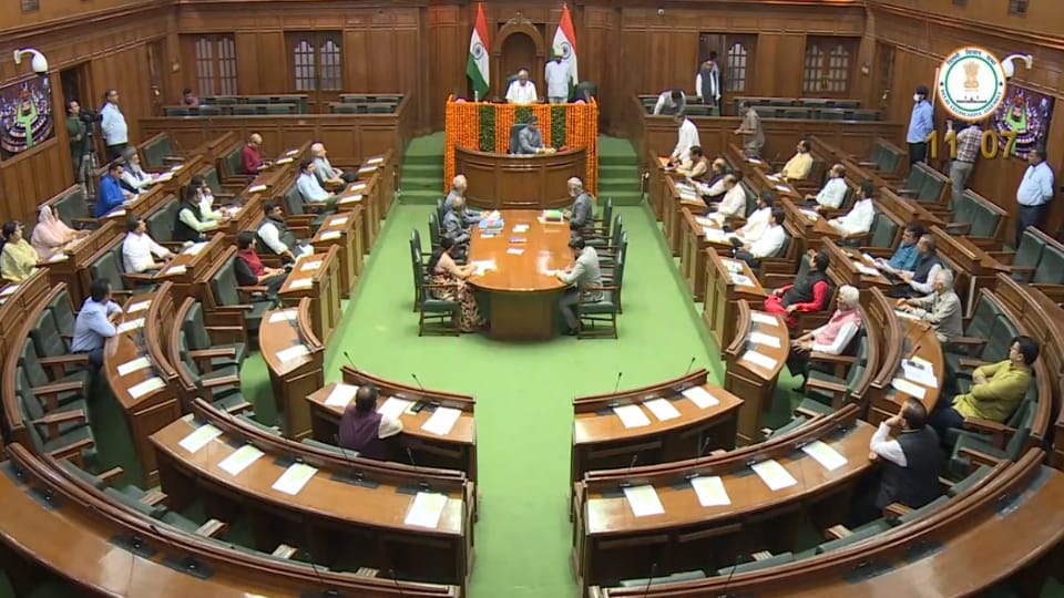 Delhi Assembly session begins and Delhi government increased MLA fund