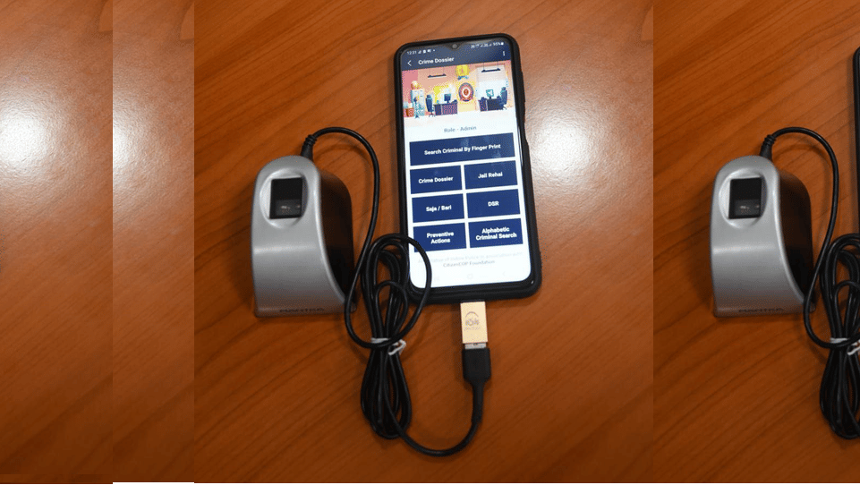 criminal tracking biometric device machine