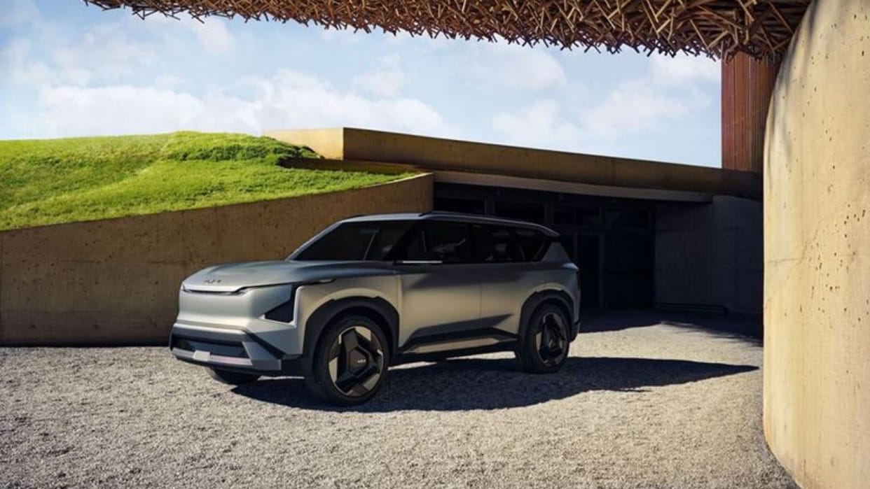 kia unveil concept suv ev5n globally, know features and other details of ev5 suv