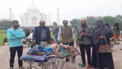 Son reached Agra on eleven hundred km stretches to fulfill his mother last wish see taj mahal